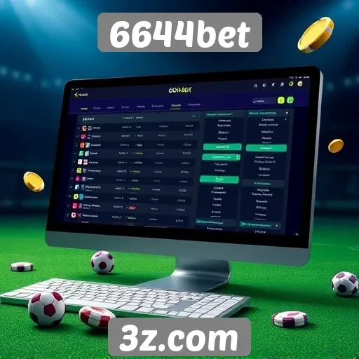 Explorando a interface do usuário do 6644bet